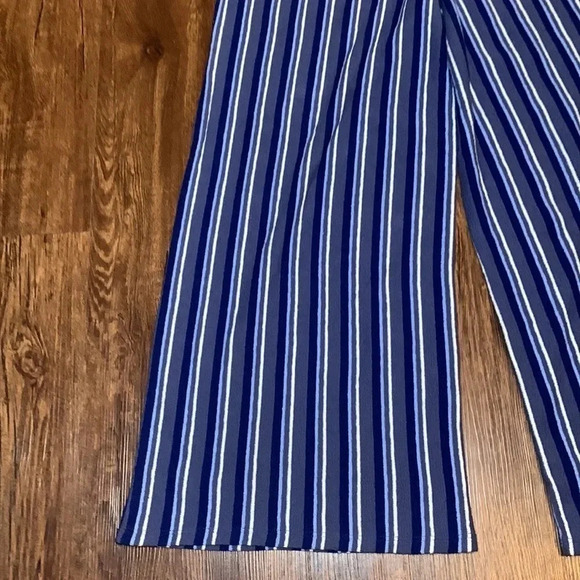 Arizona Jean Striped Knit Jumpsuit Size Small - Picture 9 of 12